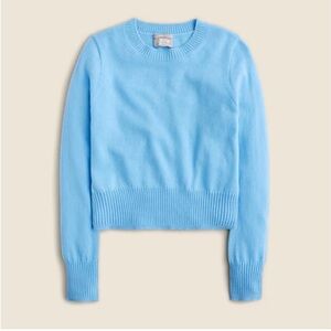 J. Crew Women's Light Blue Cashmere Sweater